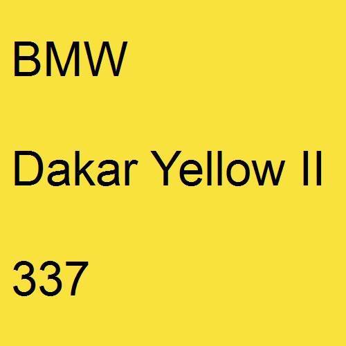 BMW, Dakar Yellow II, 337.